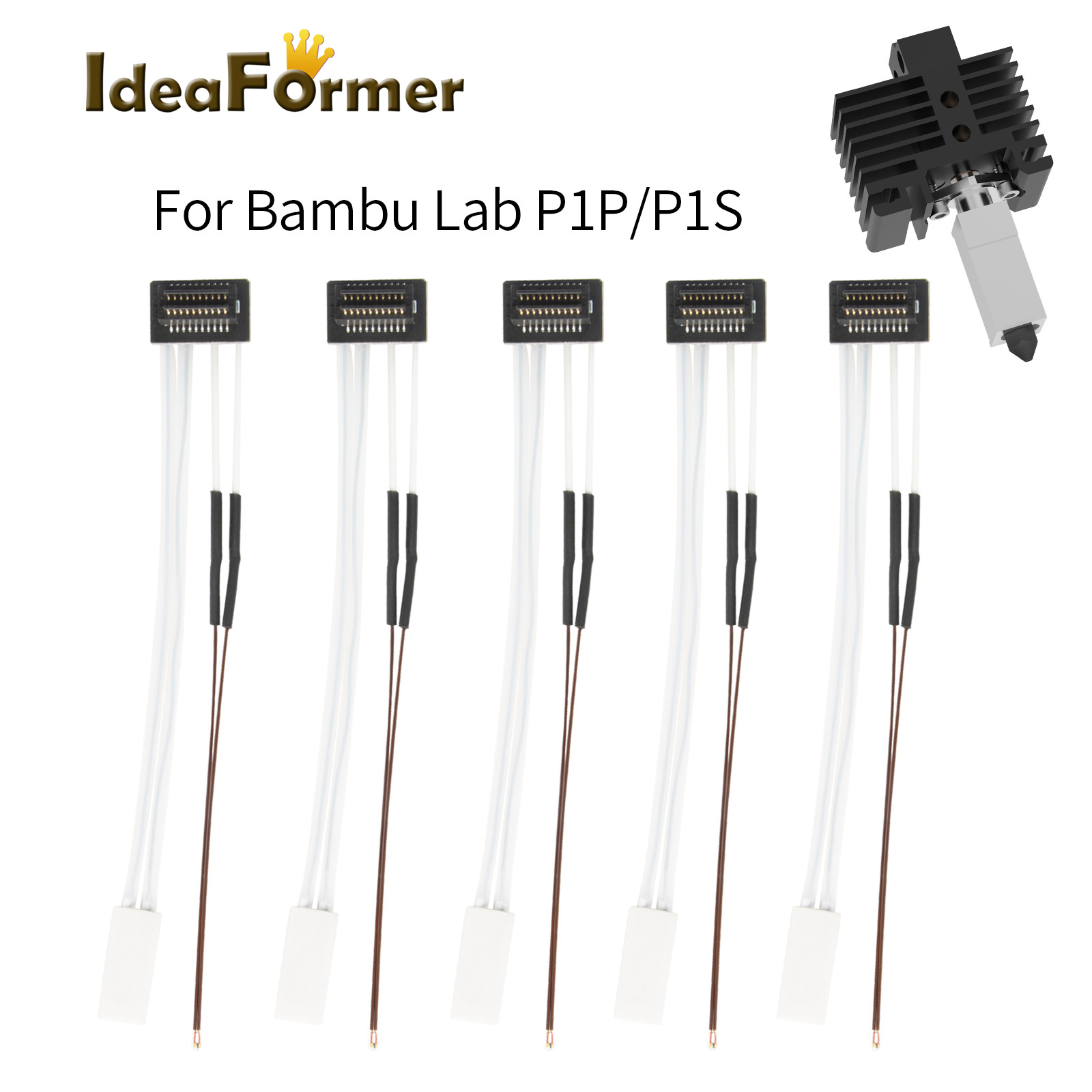Ceramic Heat Emitter - Thermistor For Bambu Lab P1P Heating