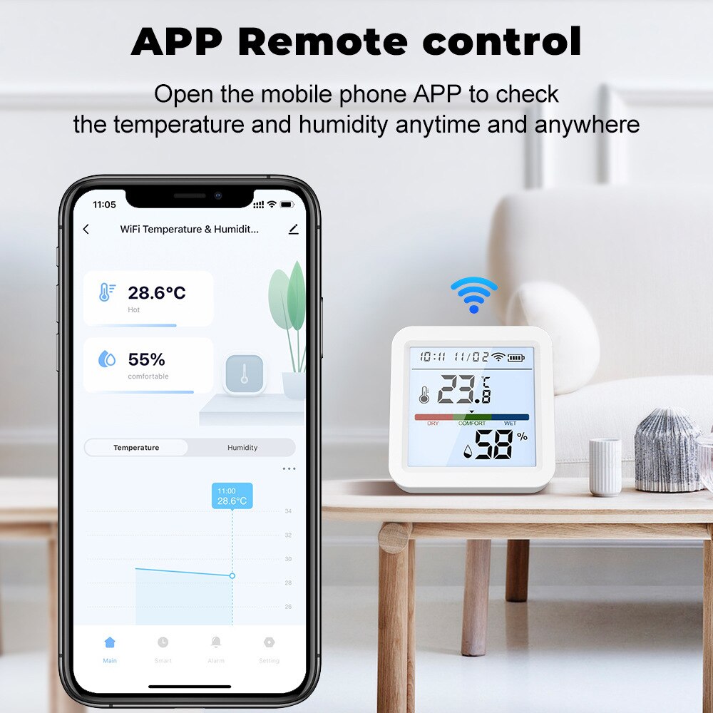 Tuya New WiFi Temperature Humi - Digital Hygrometer Probe 리뷰 및 가격