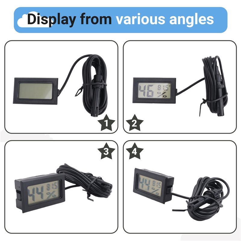 [NEW!A93G】 Digital Thermometer - Digital Hygrometer Probe 리뷰 및 가격
