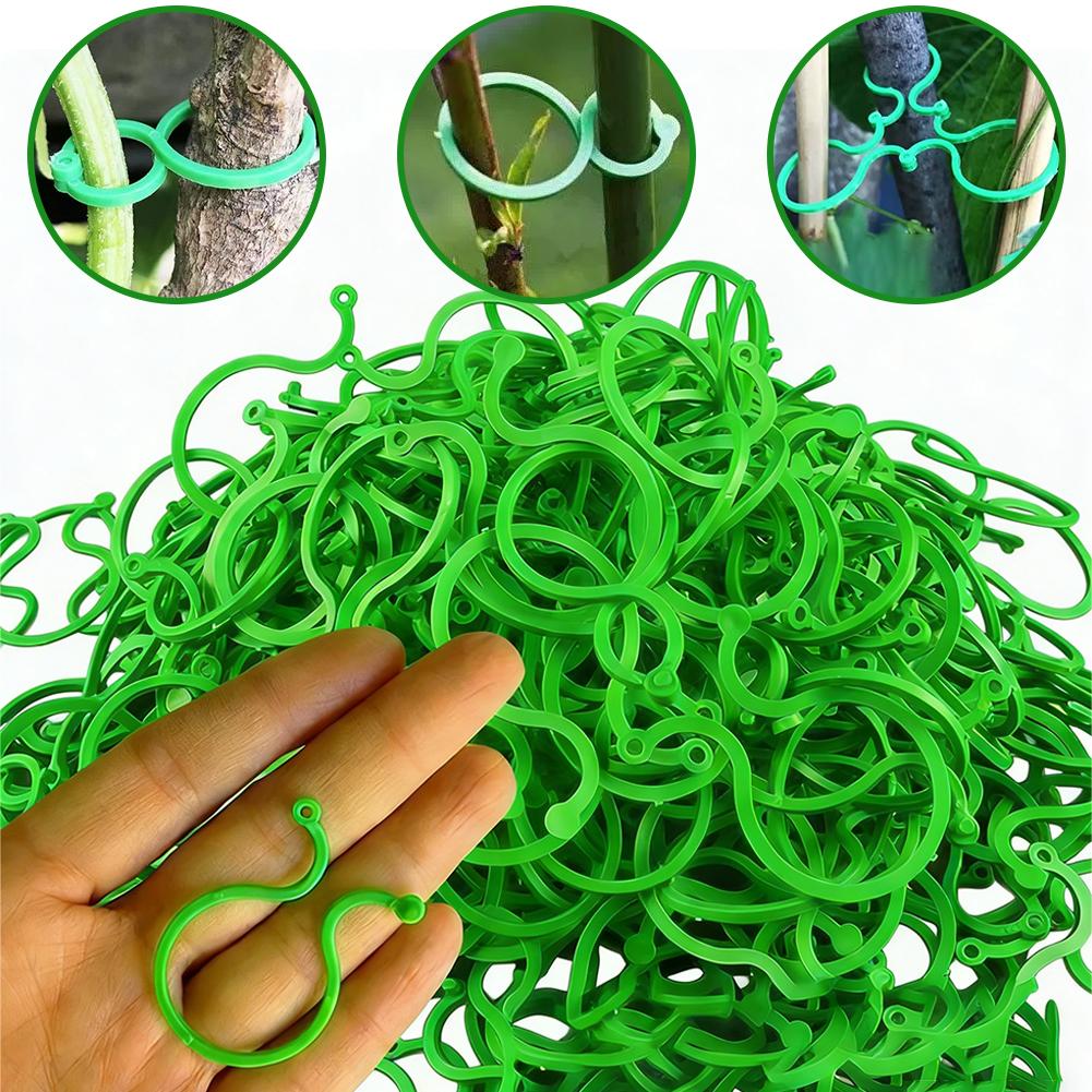 100 Pcs Plant Support Clips He - Vine Climbing Plastic 리뷰 및 가격