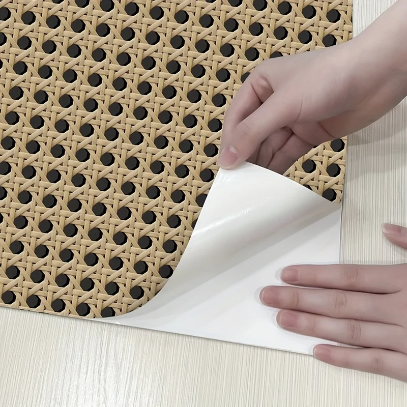 45cm Retro Rattan Pattern Self - Pvc Panel Background 리뷰 및 가격