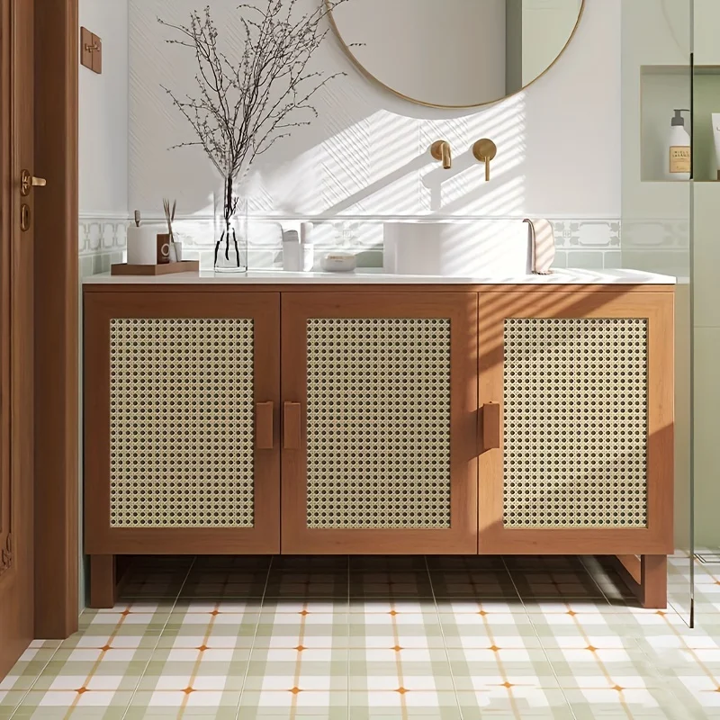 45cm Retro Rattan Pattern Self - Pvc Panel Background 리뷰 및 가격