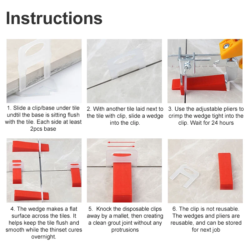 100pcs 1/1.5/2/2.5/3mm Ceramic - Ceramic Tile Floor 리뷰 및 가격