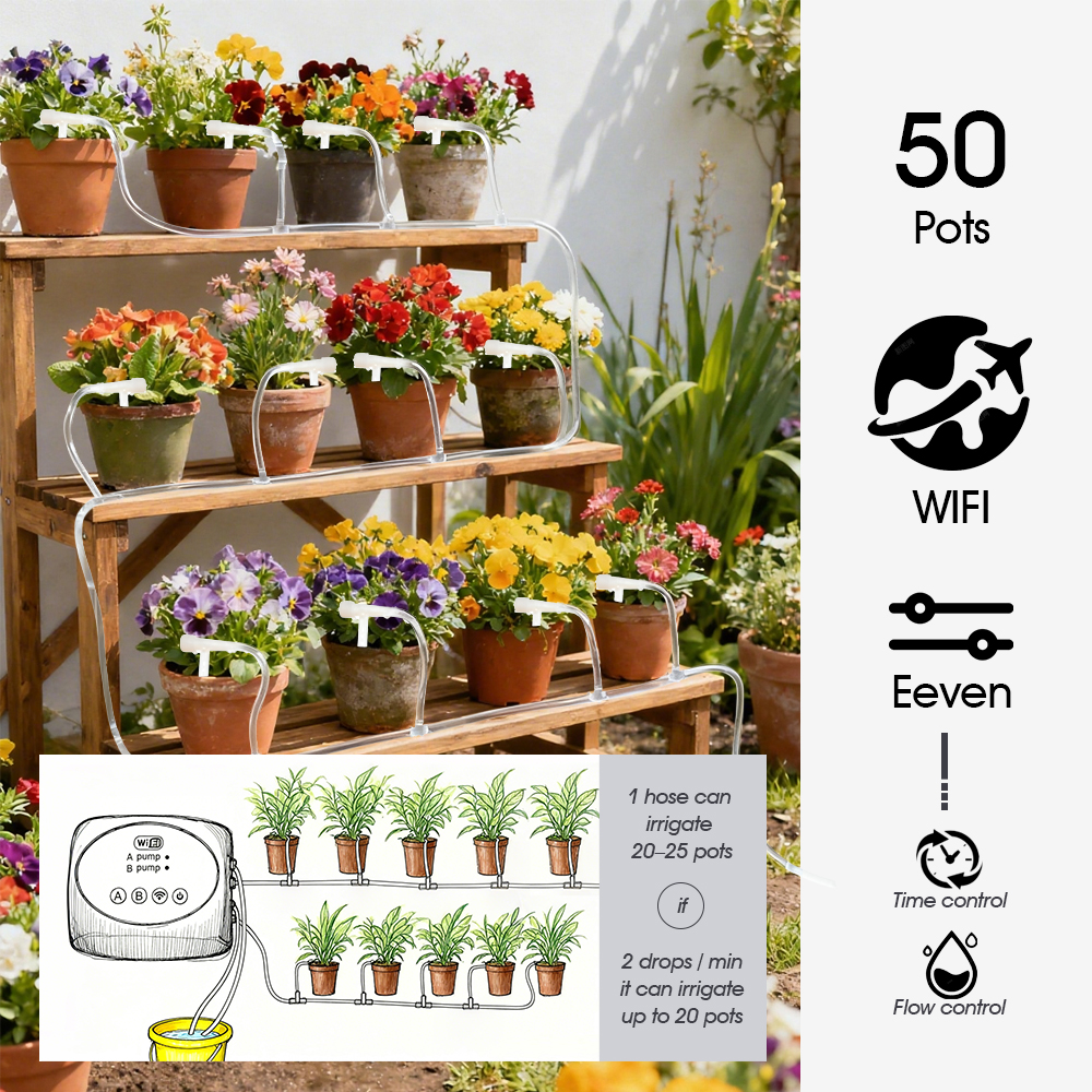 Garden Smart Dual Outlets Pump - Timer Dual Outlet 리뷰 및 가격