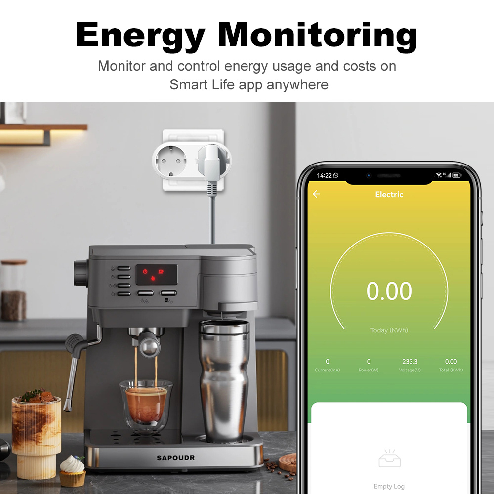 WiFi Smart Plug Dual Outlet 16 - Timer Dual Outlet 리뷰 및 가격