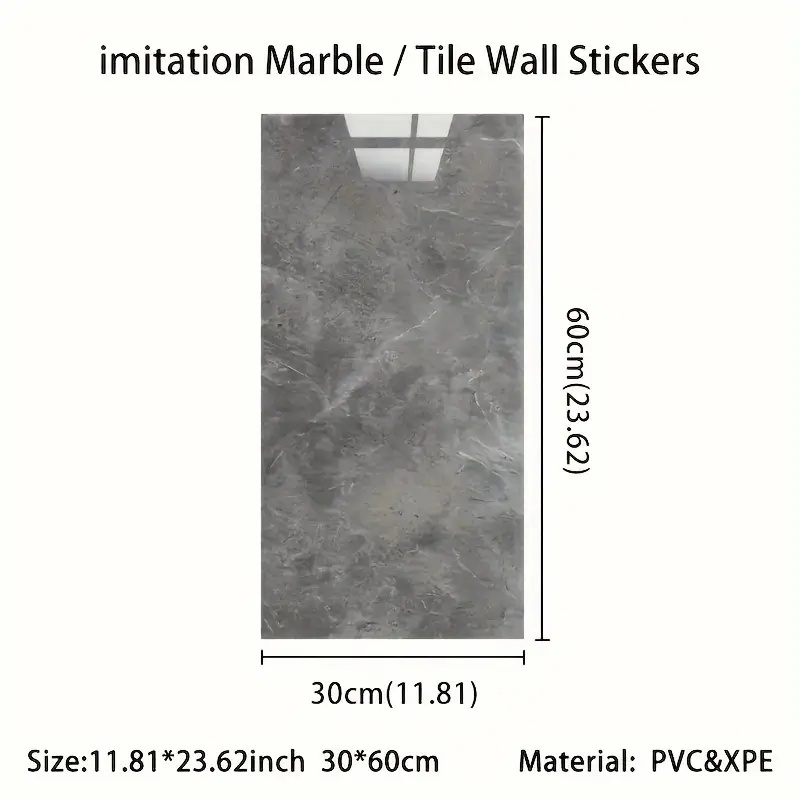 30cm*60cm Imitation Marble Til - Pvc Panel Background 리뷰 및 가격