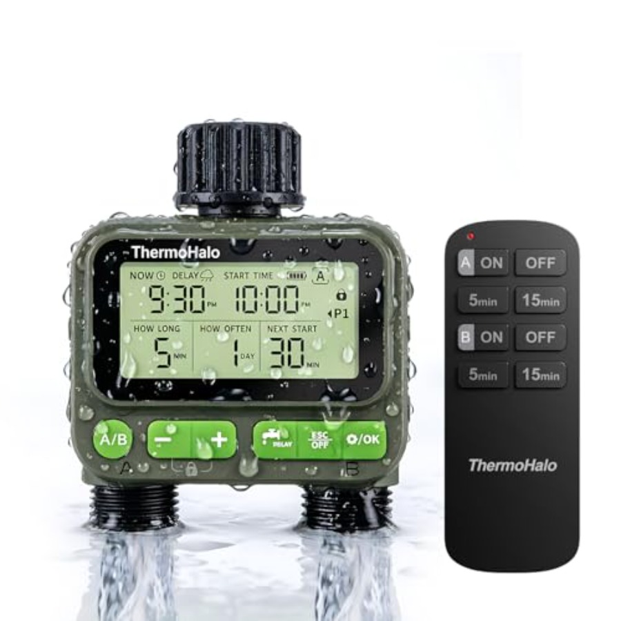 Smart Sprinkler Timer for Lawn - Timer Dual Outlet 리뷰 및 가격