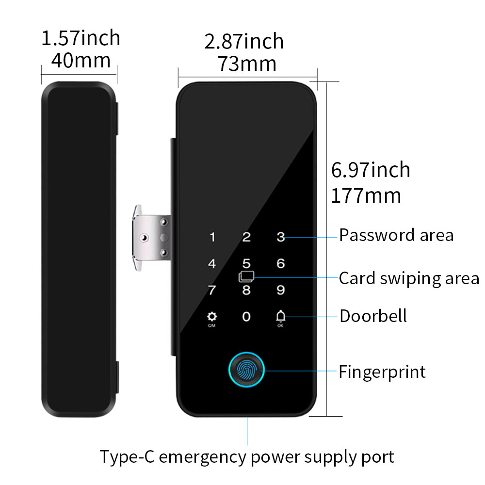 Tuya Smart Life Bluetooth Glas - Glass Door Hinge 리뷰 및 가격