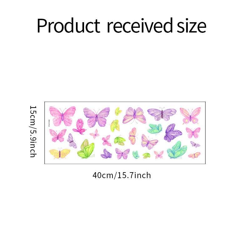 Romantic butterfly Wall Sticke - Pvc Panel Background 리뷰 및 가격