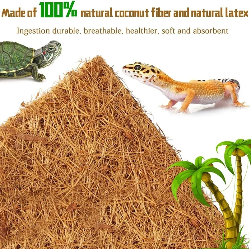 Reptile Carpet Natural Coconut - Substrate Coconut Fiber 리뷰 및 가격
