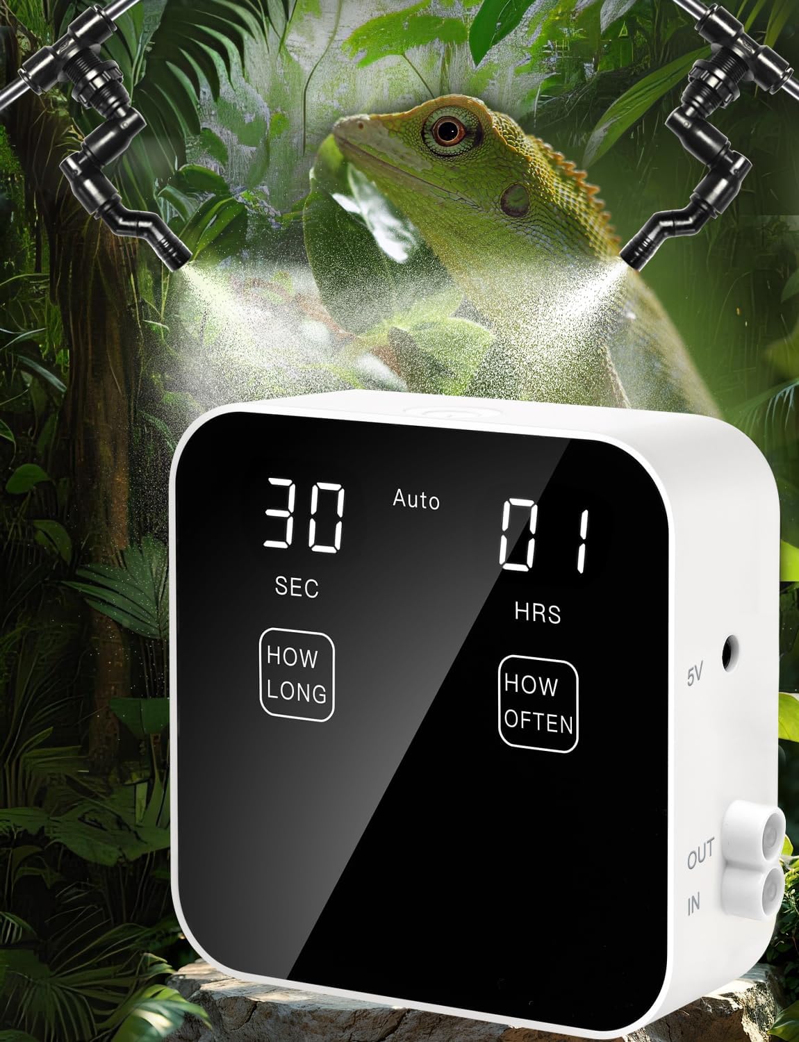 Automatic Rainforest Timing Sp - Misting Nozzle Reptile 리뷰 및 가격