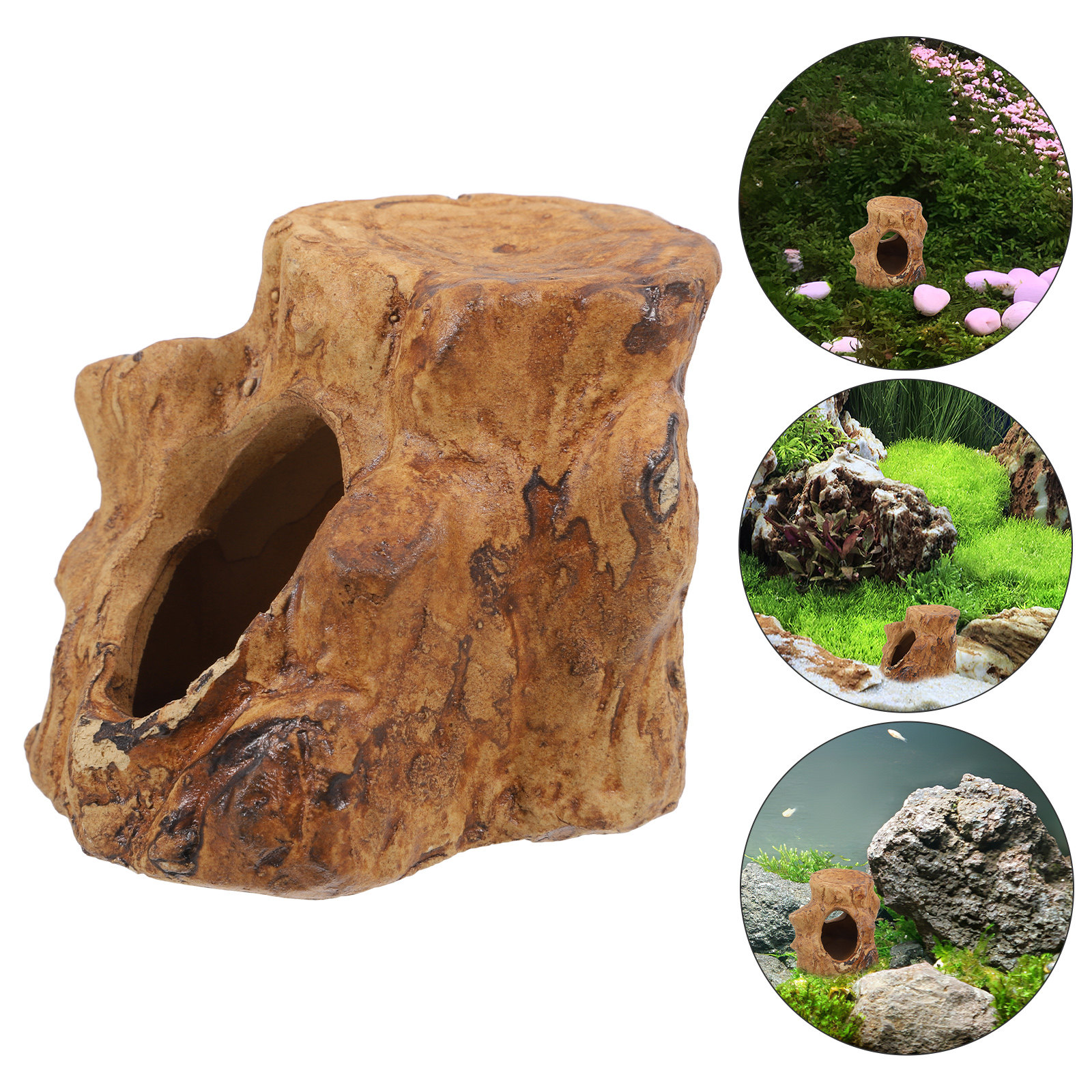 Pleco Caves Fish Tank Decorati - Hide Cave Ceramic 리뷰 및 가격