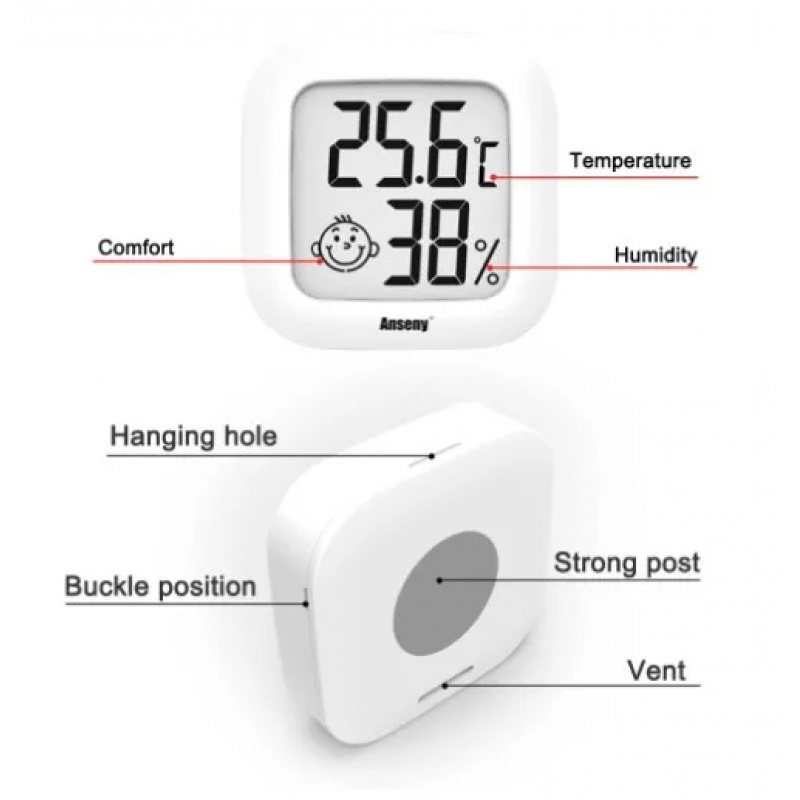 LCD Digital Thermometer Hygrom - Digital Hygrometer Probe 리뷰 및 가격