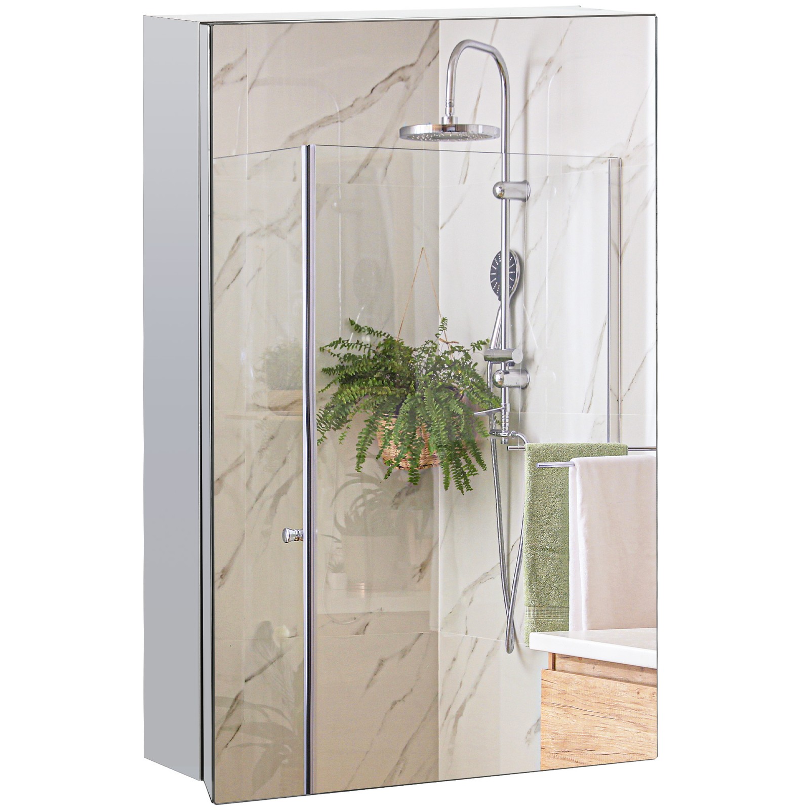 Bathroom Cabinet Wall Mounted  - Glass Door Hinge 리뷰 및 가격