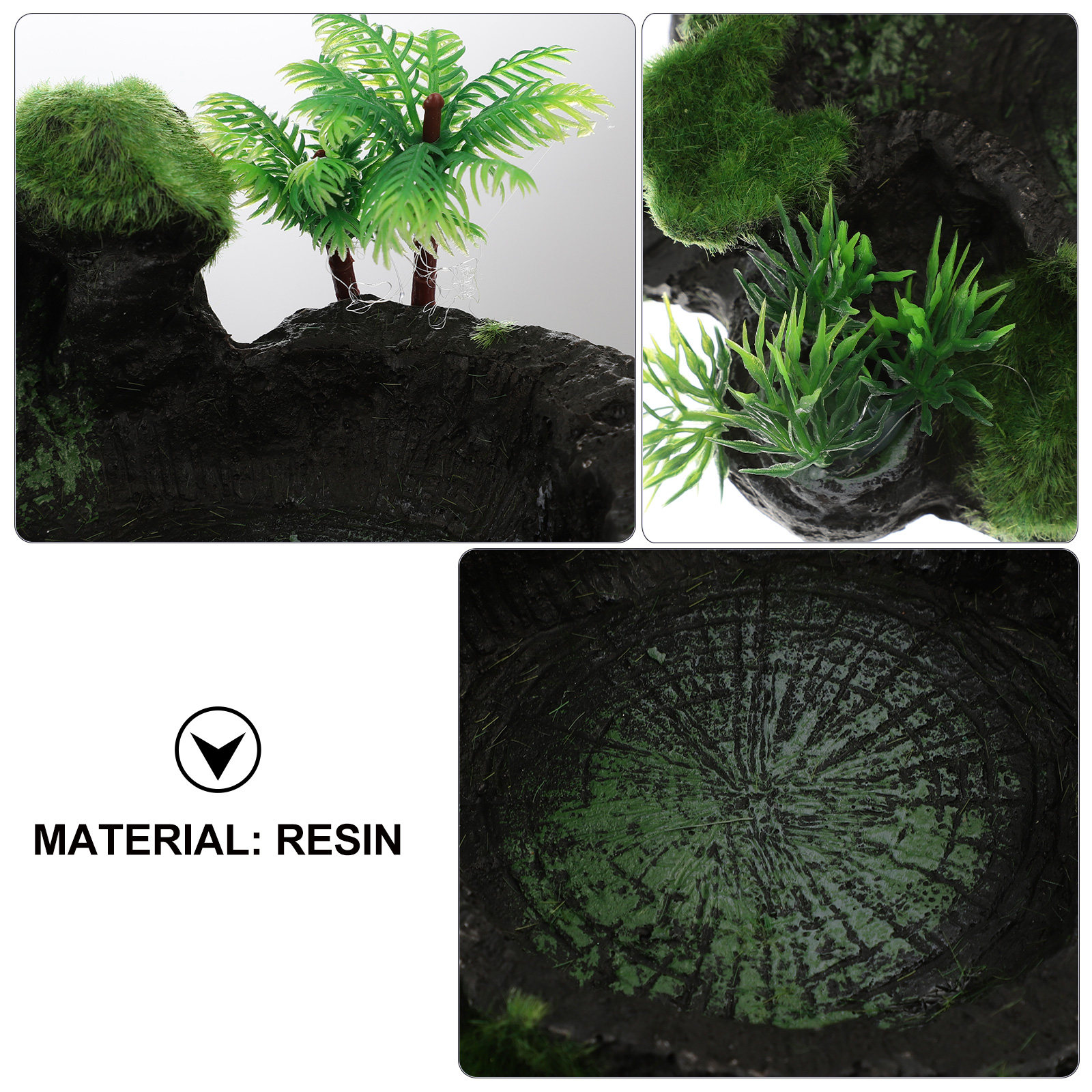 Realistic Stone Design Reptile - Water Dish Reptile 리뷰 및 가격