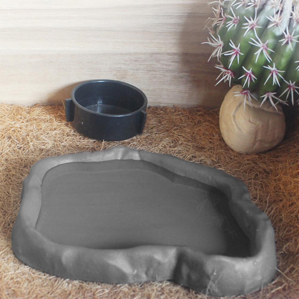 Reptile Feeder Plastic Imitati - Water Dish Reptile 리뷰 및 가격