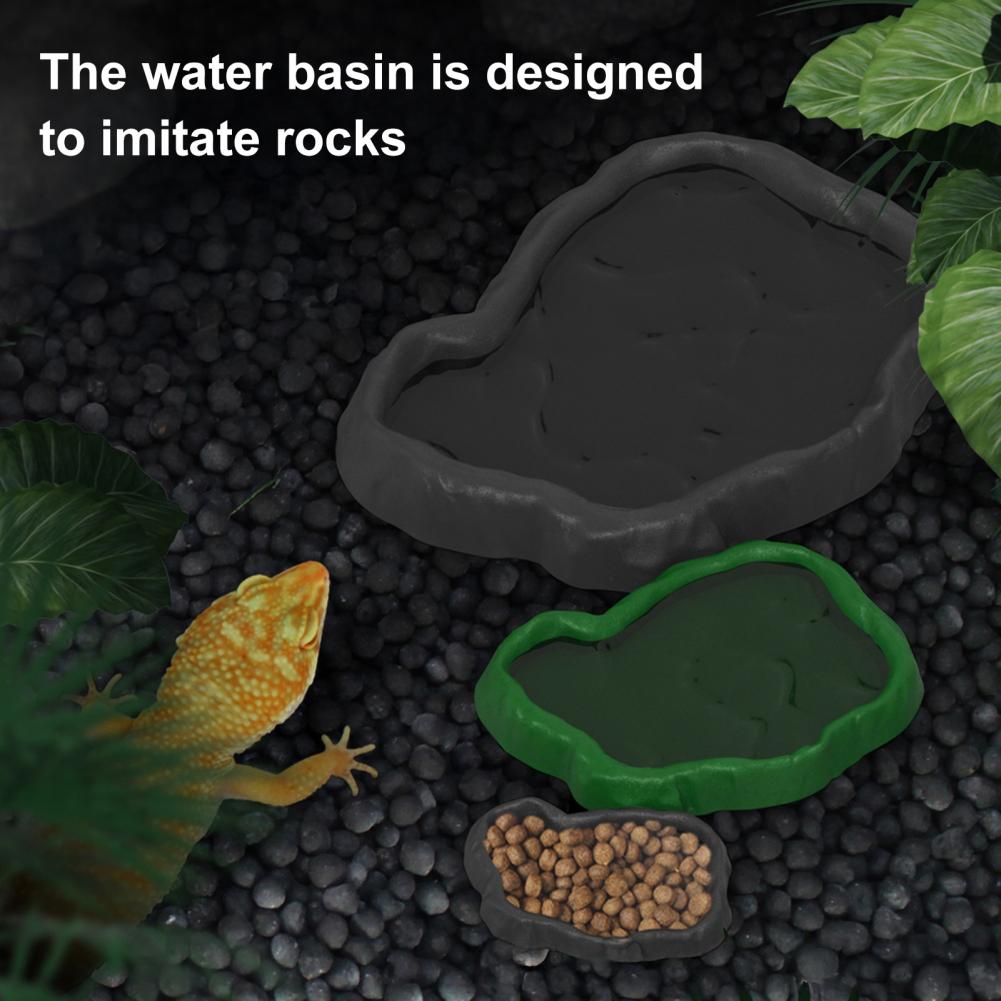 Reptile Feeder Plastic Imitati - Water Dish Reptile 리뷰 및 가격