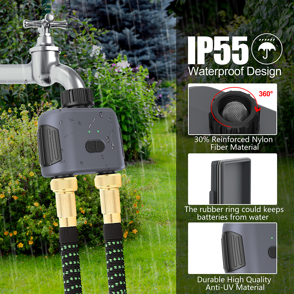 2 Outlets Tuya Smart Garden Wa - Timer Dual Outlet 리뷰 및 가격