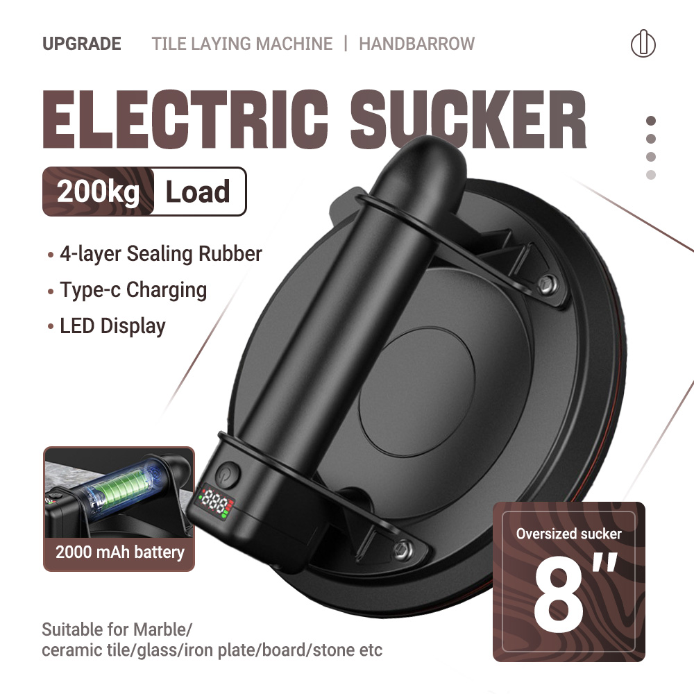 Electric Vacuum Suction Cup 8  - Ceramic Tile Floor 리뷰 및 가격