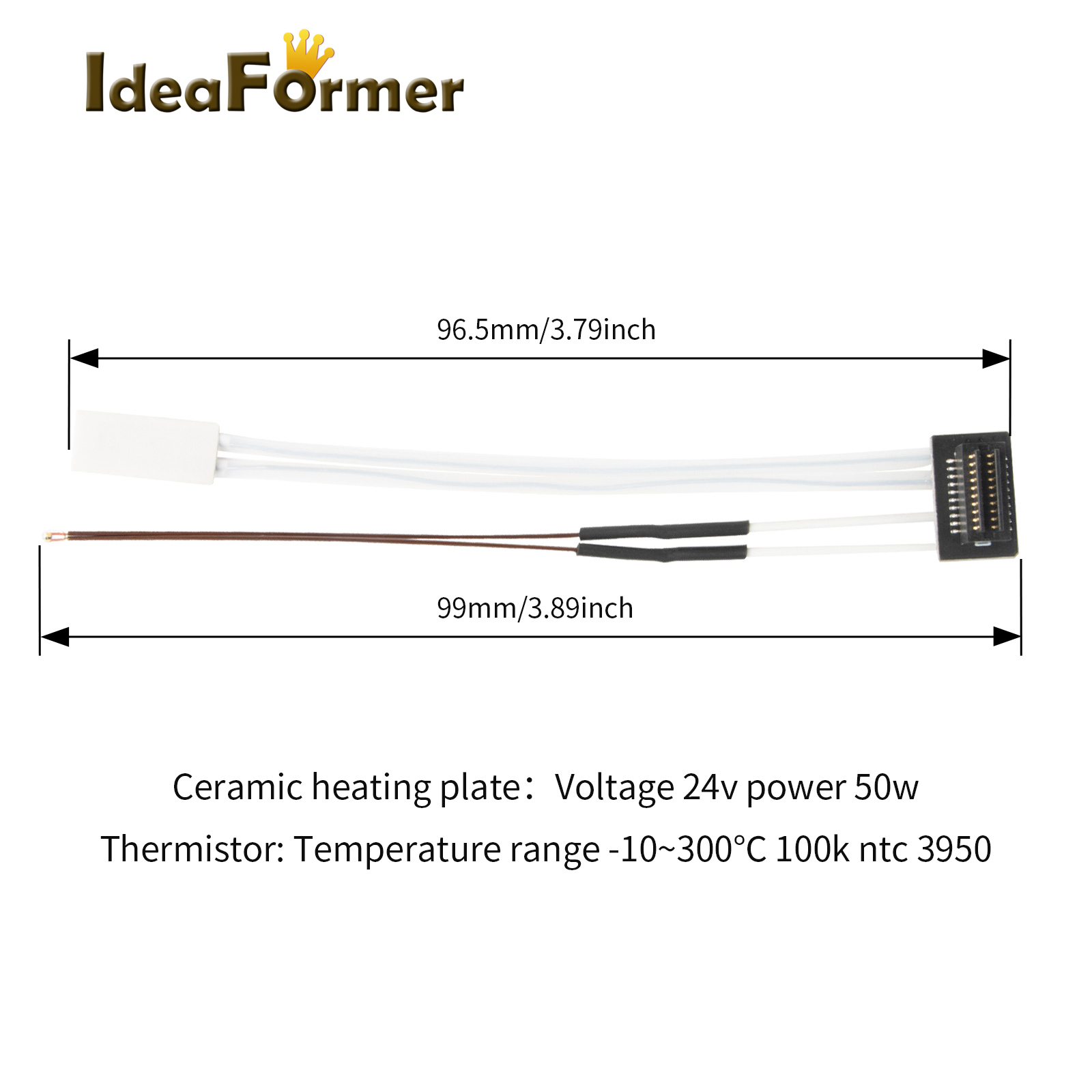 Thermistor For Bambu Lab P1P H - Ceramic Heat Emitter 리뷰 및 가격