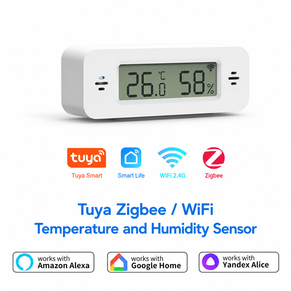 Tuya Zigbee WiFi Mini Temp & H - Digital Hygrometer Probe 리뷰 및 가격